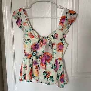 Floral blouse